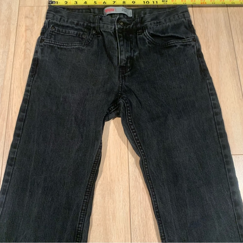 Levi’s 511 Washed Black Slim Jeans